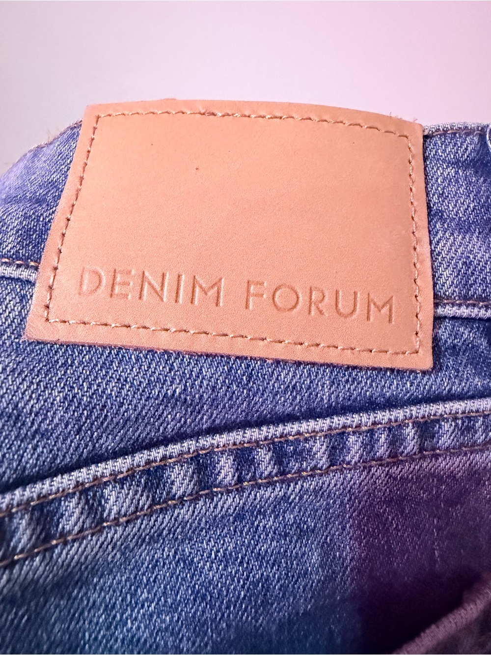 Denim Forum The Arlo High Rise Straight-Leg Women’s Jeans - Picture 9 of 9
